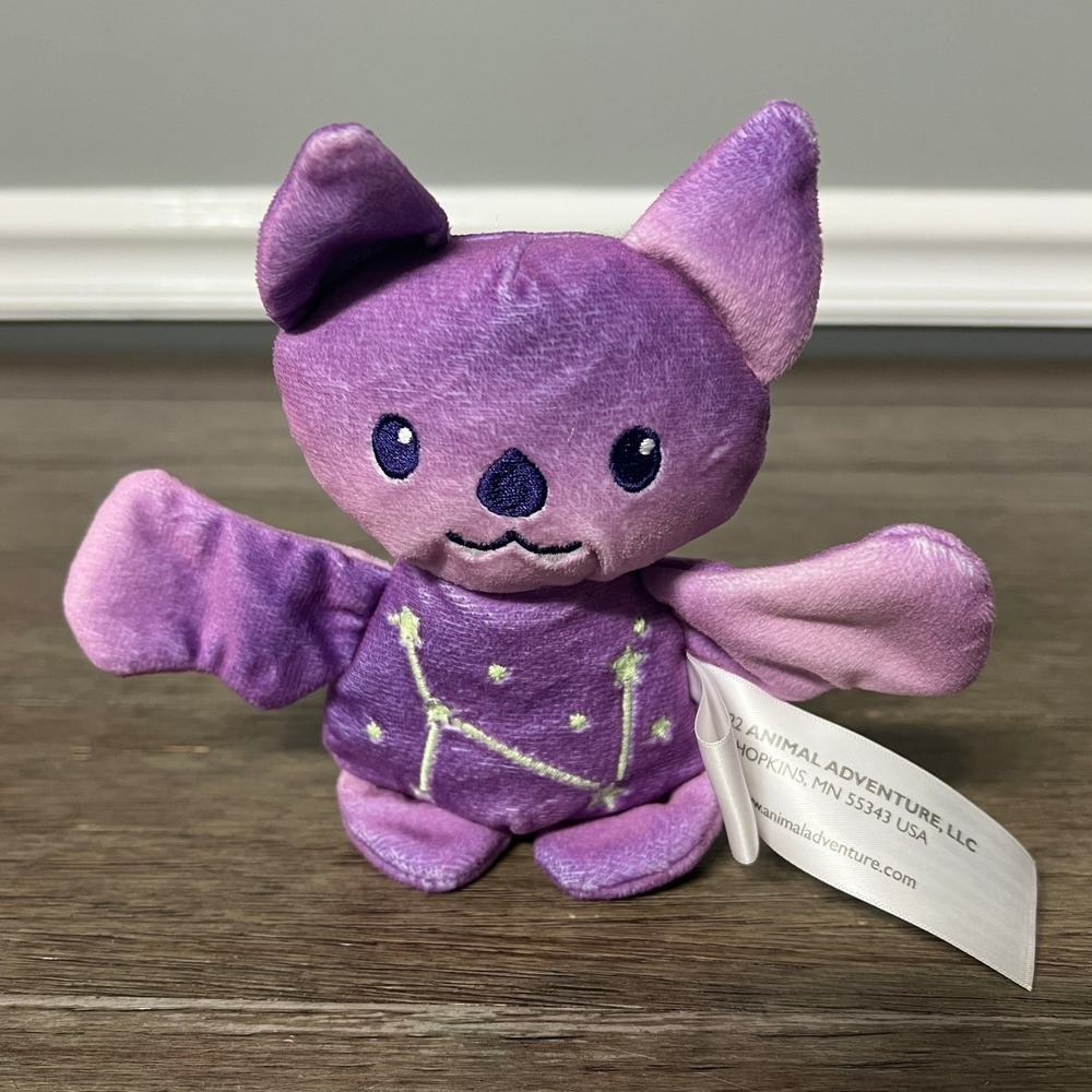 Animal‎ Adventure Purple Bat Plush Stuffed Animal Toy Kids